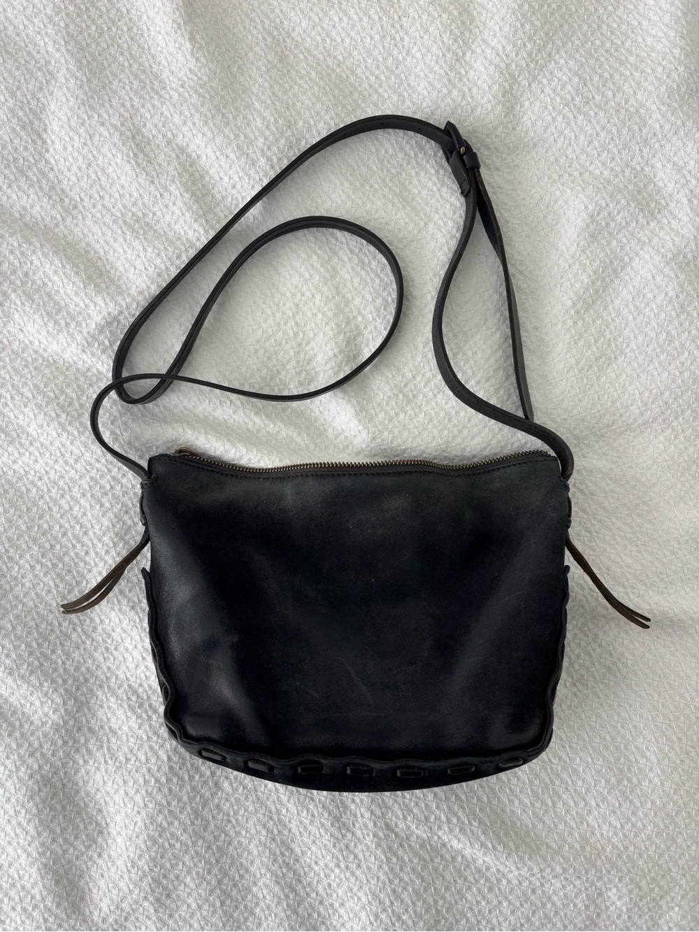 Madewell Suede Crossbody Bag